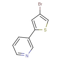 463335-30-0 3-(4-bromothiophen-2-yl)pyridine chemical structure