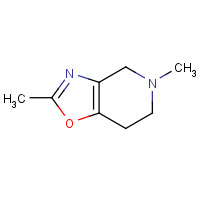 1017781-98-4 2,5-dimethyl-6,7-dihydro-4H-[1,3]oxazolo[4,5-c]pyridine chemical structure