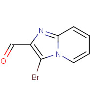 59938-40-8 3-bromoimidazo[1,2-a]pyridine-2-carbaldehyde chemical structure