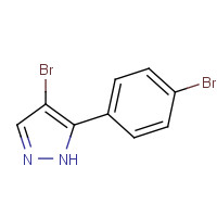 17978-25-5 4-bromo-5-(4-bromophenyl)-1H-pyrazole chemical structure