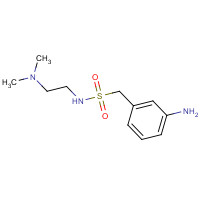 1094797-87-1 1-(3-aminophenyl)-N-[2-(dimethylamino)ethyl]methanesulfonamide chemical structure