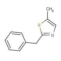 15055-58-0 2-benzyl-5-methyl-1,3-thiazole chemical structure