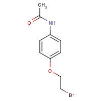 57011-90-2 N-[4-(2-bromoethoxy)phenyl]acetamide chemical structure