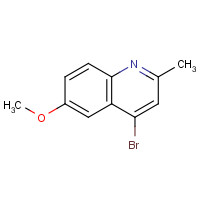 856095-00-6 4-bromo-6-methoxy-2-methylquinoline chemical structure