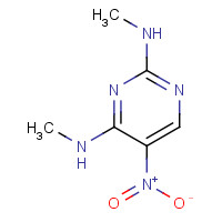 5177-26-4 2-N,4-N-dimethyl-5-nitropyrimidine-2,4-diamine chemical structure