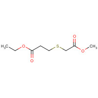 109483-00-3 ethyl 3-(2-methoxy-2-oxoethyl)sulfanylpropanoate chemical structure