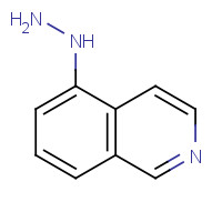 90564-61-7 isoquinolin-5-ylhydrazine chemical structure