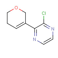 1227068-42-9 2-chloro-3-(3,6-dihydro-2H-pyran-5-yl)pyrazine chemical structure