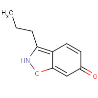 66033-94-1 3-propyl-2H-1,2-benzoxazol-6-one chemical structure