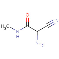 50531-01-6 2-amino-2-cyano-N-methylacetamide chemical structure