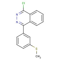 1275403-75-2 1-chloro-4-(3-methylsulfanylphenyl)phthalazine chemical structure
