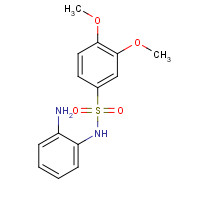 182499-84-9 N-(2-aminophenyl)-3,4-dimethoxybenzenesulfonamide chemical structure