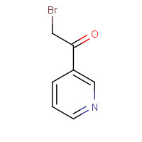 6221-12-1 2-bromo-1-pyridin-3-ylethanone chemical structure