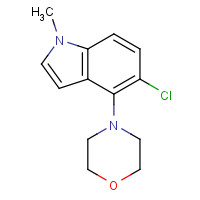 1444747-20-9 4-(5-chloro-1-methylindol-4-yl)morpholine chemical structure
