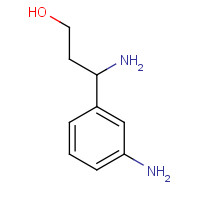 886364-14-3 3-amino-3-(3-aminophenyl)propan-1-ol chemical structure