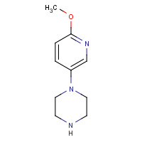 158399-76-9 1-(6-methoxypyridin-3-yl)piperazine chemical structure