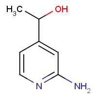 885266-91-1 1-(2-aminopyridin-4-yl)ethanol chemical structure
