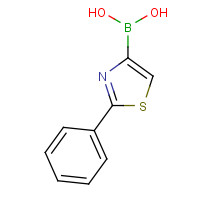 1319746-44-5 (2-phenyl-1,3-thiazol-4-yl)boronic acid chemical structure