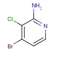 861024-02-4 4-bromo-3-chloropyridin-2-amine chemical structure