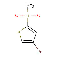 90357-57-6 4-bromo-2-methylsulfonylthiophene chemical structure