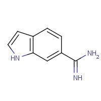 71889-72-0 1H-indole-6-carboximidamide chemical structure
