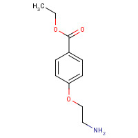119932-34-2 ethyl 4-(2-aminoethoxy)benzoate chemical structure