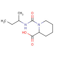 251574-14-8 1-(butan-2-ylcarbamoyl)piperidine-2-carboxylic acid chemical structure