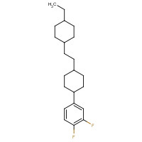 117923-19-0 4-[4-[2-(4-ethylcyclohexyl)ethyl]cyclohexyl]-1,2-difluorobenzene chemical structure