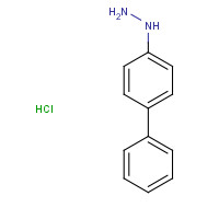 63543-02-2 (4-phenylphenyl)hydrazine;hydrochloride chemical structure