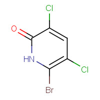 57864-38-7 6-bromo-3,5-dichloro-1H-pyridin-2-one chemical structure