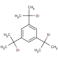 41009-71-6 1,3,5-tris(2-bromopropan-2-yl)benzene chemical structure