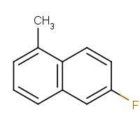 59079-89-9 6-fluoro-1-methylnaphthalene chemical structure