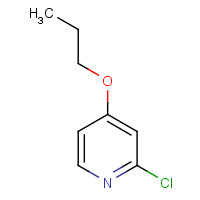 1289217-19-1 2-chloro-4-propoxypyridine chemical structure