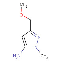 1174311-39-7 5-(methoxymethyl)-2-methylpyrazol-3-amine chemical structure