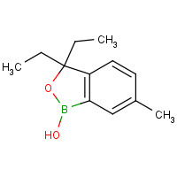 1437052-02-2 3,3-diethyl-1-hydroxy-6-methyl-2,1-benzoxaborole chemical structure