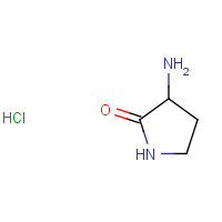 117879-49-9 3-aminopyrrolidin-2-one;hydrochloride chemical structure