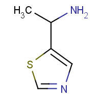 1017480-28-2 1-(1,3-thiazol-5-yl)ethanamine chemical structure