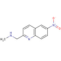 137898-54-5 N-methyl-1-(6-nitroquinolin-2-yl)methanamine chemical structure