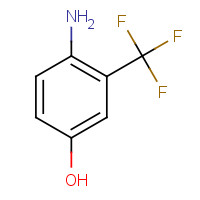 445-04-5 4-amino-3-(trifluoromethyl)phenol chemical structure
