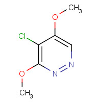 63910-48-5 4-chloro-3,5-dimethoxypyridazine chemical structure