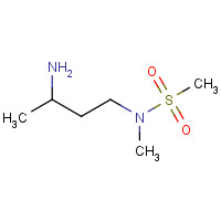 1601047-25-9 N-(3-aminobutyl)-N-methylmethanesulfonamide chemical structure