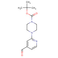 946409-13-8 tert-butyl 4-(4-formylpyridin-2-yl)piperazine-1-carboxylate chemical structure