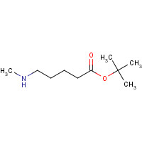 1379381-20-0 tert-butyl 5-(methylamino)pentanoate chemical structure