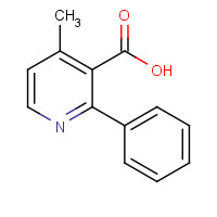58787-23-8 4-methyl-2-phenylpyridine-3-carboxylic acid chemical structure