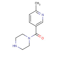 953720-70-2 (6-methylpyridin-3-yl)-piperazin-1-ylmethanone chemical structure