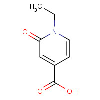 1123169-39-0 1-ethyl-2-oxopyridine-4-carboxylic acid chemical structure