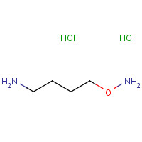 123529-08-8 O-(4-aminobutyl)hydroxylamine;dihydrochloride chemical structure