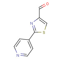 533885-37-9 2-pyridin-4-yl-1,3-thiazole-4-carbaldehyde chemical structure