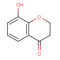 1843-90-9 8-hydroxy-2,3-dihydrochromen-4-one chemical structure