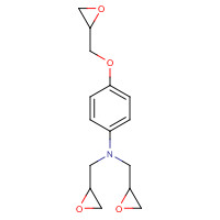 5026-74-4 4-(oxiran-2-ylmethoxy)-N,N-bis(oxiran-2-ylmethyl)aniline chemical structure